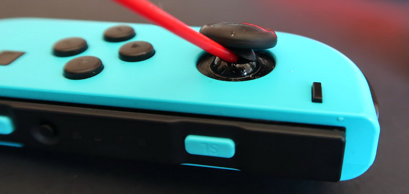 Как почистить стики nintendo switch